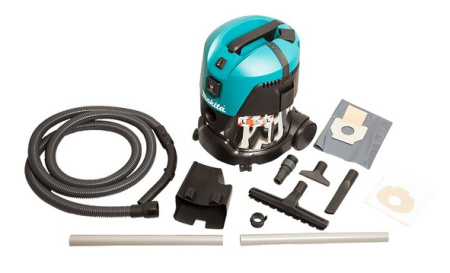 Строительный пылесос Makita VC2012L 1000Вт (уборка: сухая/влажная) зеленый