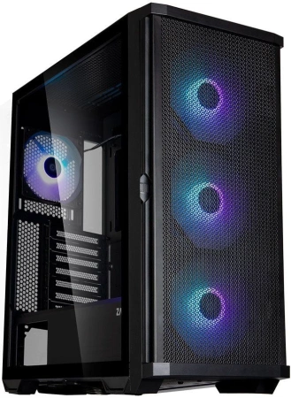 Корпус Zalman Z10 PLUS черный без БП ATX 10x120mm 4x140mm 2xUSB3.0 audio bott PSU