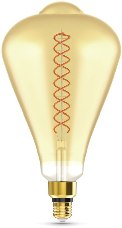 Лампа филам. Gauss Filament Vintage 6Вт цок.:E27 эдисон 220B 2700K св.свеч.бел.теп. (упак.:1шт) (157802118)