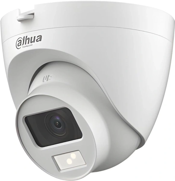 Камера видеонаблюдения аналоговая Dahua DH-HAC-HDW1200CLQP-IL-A-0360B-S6 3.6-3.6мм HD-CVI HD-TVI цв. корп.:белый (DH-HAC-HDW1200CLQP-IL-A-0360B)