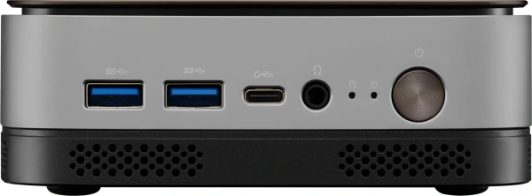 ПК Мини Osio BaseLine B51i-011 i3 1215U (1.2) 16Gb SSD512Gb UHDG без ОС GbitEth WiFi BT 59.85W коричневый/серебристый