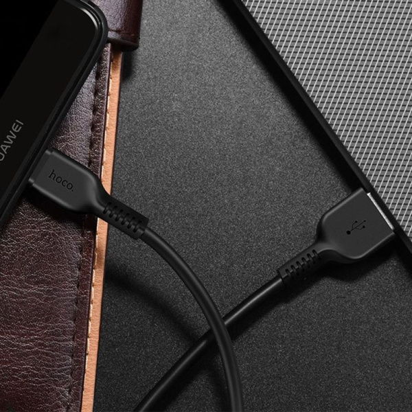Кабель Hoco X20 Flash X20 USB-C 2м черный коробка