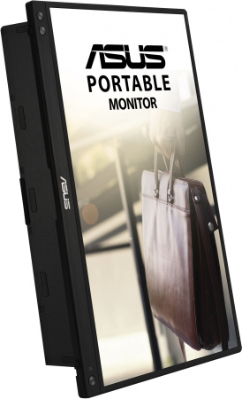Монитор Asus 15.6" Portable MB16ACV темно-серый IPS LED 16:9 глянцевая 250cd 178гр/178гр 1920x1080 60Hz FHD USB 0.83кг