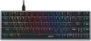 Клавиатура Acer OKW302 механическая серебристый USB for gamer LED (ZL.KBDCC.01C)