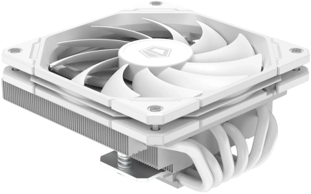 Устройство охлаждения(кулер) ID-Cooling IS-67-XT Wh Soc-AM5/AM4/1151/1200/1700 4-pin 16-35dB Al+Cu 1