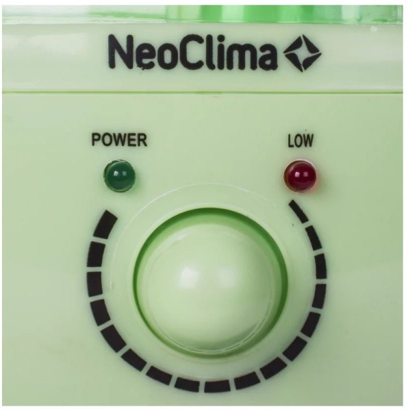 Увлажнитель воздуха Neoclima NHL-260A 25Вт (ультразвуковой) зеленый