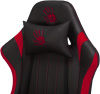 Кресло игровое A4Tech Bloody GC-990 черный/красный эко.кожа крестов. металл