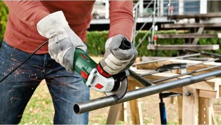 Углошлифовальная машина Bosch PWS 850-125 850Вт 12000об/мин рез.шпин.:M14 d=125мм (06033A270B)