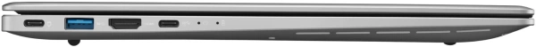 Ноутбук Osio FocusLine F160a-002 Ryzen 5 5500U 16Gb SSD512Gb AMD Radeon 16.1" IPS FHD (1920x1080) Windows 11 Home grey WiFi BT Cam 6000mAh