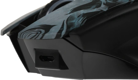 Мышь A4Tech Bloody R80 Plus Skull черный/рисунок оптическая (5000dpi) беспроводная USB (7but)