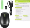 Мышь Acer OMR307 черный оптическая (1600dpi) беспроводная USB