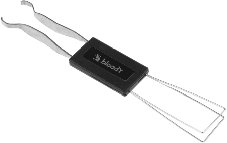 Клавиатура A4Tech Bloody S98 Sports Navy BLMS Plus механическая синий/белый USB for gamer LED (S98 S