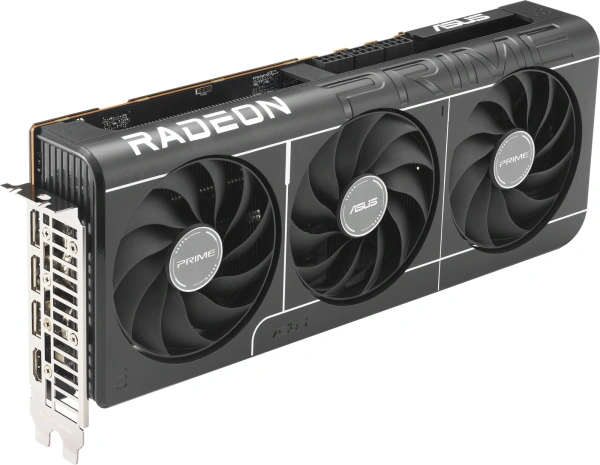 Видеокарта Asus PCI-E PRIME-RX9070XT-O16G AMD Radeon RX 9070XT 16Gb 256bit GDDR6 2460/20000 HDMIx1 DPx3 HDCP Ret
