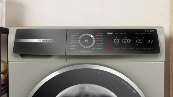 Стиральная машина Bosch WGB2560XME кл.:A фронт. макс.:10кг нержавеющая сталь