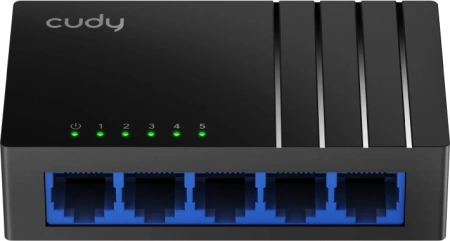 Коммутатор Cudy GS105D (L2) 5x1Гбит/с неуправляемый