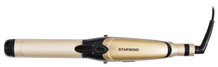 Выпрямитель Starwind SHC 7075 55Вт черный/шампань (макс.темп.:200С)