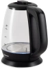 Чайник электрический Starwind SKS3036 1.7л. 2200Вт черный корпус: стекло