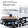 Сковорода-гриль Starwind Chef SW-CH3027GGR квадратная покр.:Pfluon руч.:несъем. (без крышки) серый