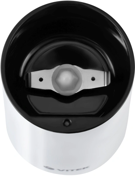 Кофемолка Vitek Harmony VT-1547 200Вт сист.помол.:ротац.нож вместим.:45гр белый