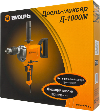 Дрель-миксер Вихрь Д-1000М 1000Вт патрон:кулачковый реверс (72/8/8)