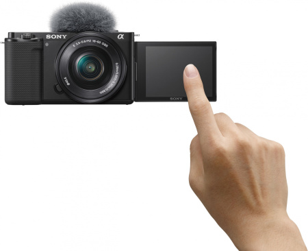 Фотоаппарат Sony Alpha ZV-E10L черный 24.2Mpix 3" 2160p E PZ 16-50 мм F3.5-5.6 OSS NP-FW50