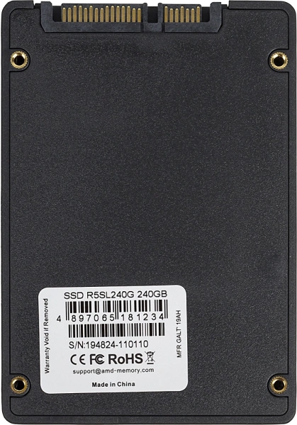 Накопитель SSD AMD SATA III 240Gb R5SL240G Radeon R5 2.5"