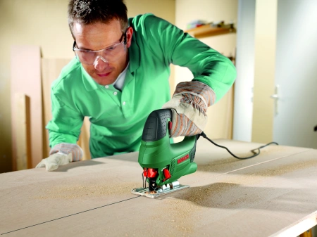 Лобзик Bosch PST 750 PE 530Вт 3000ходов/мин от электросети (кейс в комплекте)