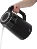 Чайник электрический Vitek VT-8827 1.7л. 2200Вт черный корпус: стекло/металл