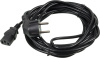 Кабель Buro AN23-1000-5 IEC C13 Евровилка 5м черный