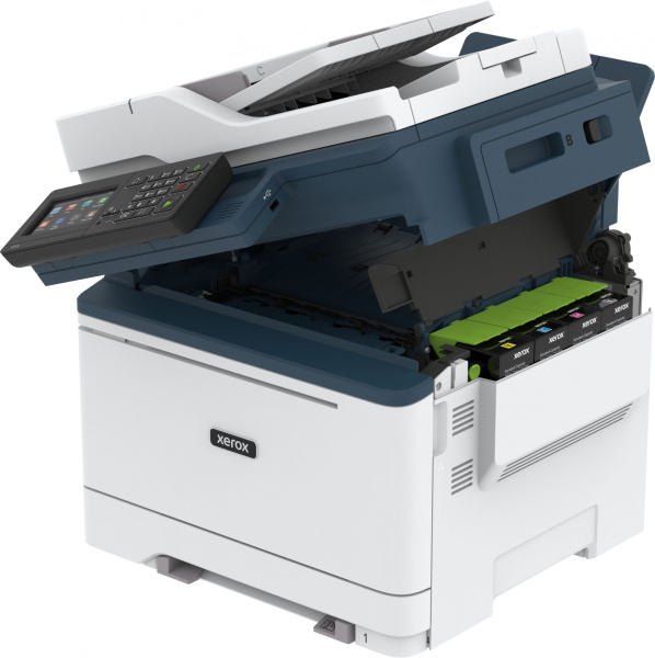МФУ лазерный Xerox C315V_DNI A4 Duplex Net WiFi белый/синий