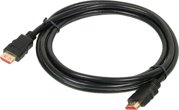 Кабель аудио-видео Buro HDMI 1.4 HDMI (m)/HDMI (m) 2м. Позолоченные контакты черный (BHP2M)