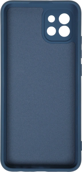 Чехол (клип-кейс) BoraSCO для Samsung Galaxy A03 синий (70093)
