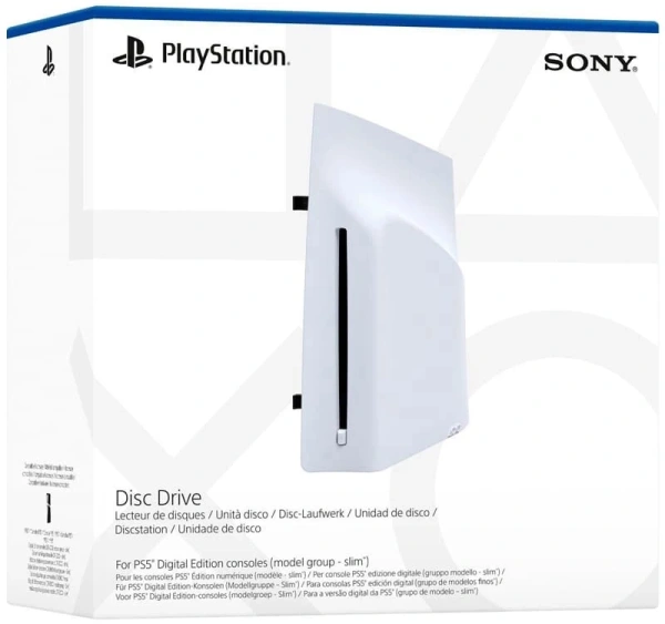 Дисковод PlayStation CFI-ZDD1 белый для: PlayStation 5