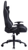 Кресло игровое Cactus CS-CHR-030BLS черный/серебристый эко.кожа с подголов. крестов. сталь