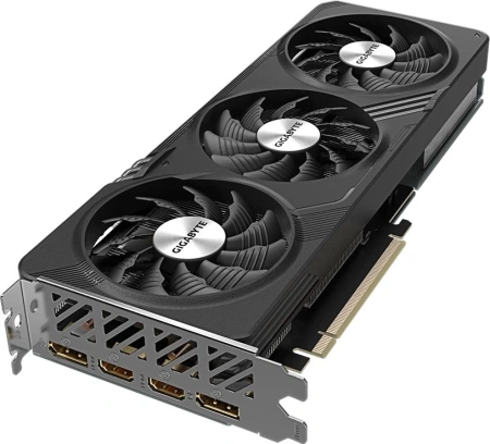 Видеокарта Gigabyte PCI-E 4.0 GV-N4060GAMING OC-8GD NV RTX4060 8Gb 128bit GDDR6 2550/17000/HDMIx2/DP