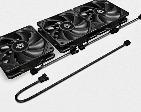 Система водяного охлаждения ID-Cooling FX240 Pro Soc-AM5/AM4/1200/1700/1851 черный 4-pin 35.2dB Al+Cu 300W Ret