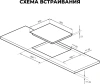 Варочная поверхность Lex EVH 641A BL черный
