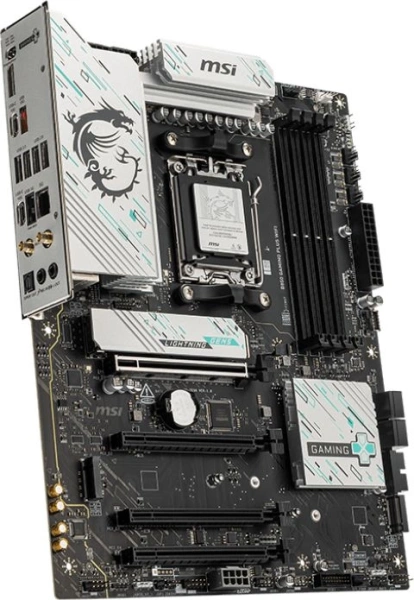 Материнская плата MSI B850 GAMING PLUS WIFI  SocketAM5 AMD B850 4xDDR5 ATX AC`97 8ch(7.1) 5Gigabit RAID+DP