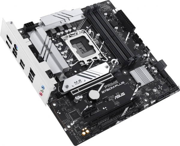 Материнская плата Asus PRIME B760M-PLUS Soc-1700 Intel B760 4xDDR5 mATX AC`97 8ch(7.1) 2.5Gg RAID+HD