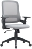 Кресло Cactus CS-MC313-BKGY черный/серый сетка/ткань