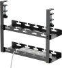Кабель-канал Cactus CS-CM-400-2BK для столов 40x13.4x34.2см черный