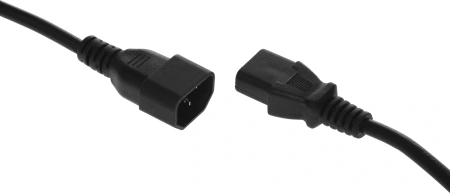 Кабель-удлинитель KingPrice KP-PC-C13-C14-3m IEC C13 IEC C14 3м черный