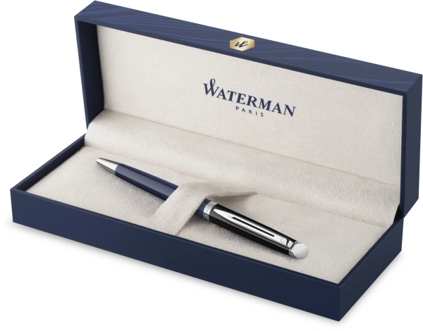 Ручка роллер Waterman Hemisphere Colour Blocking (2202845) корп.черн/белый F чернила черн. подар.кор