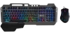 Клавиатура + мышь Оклик 700GMK клав:черный мышь:черный USB Multimedia LED (1533156)