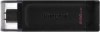 Флеш Диск Kingston 256Gb DataTraveler 70 Type-C DT70/256GB USB3.2 черный