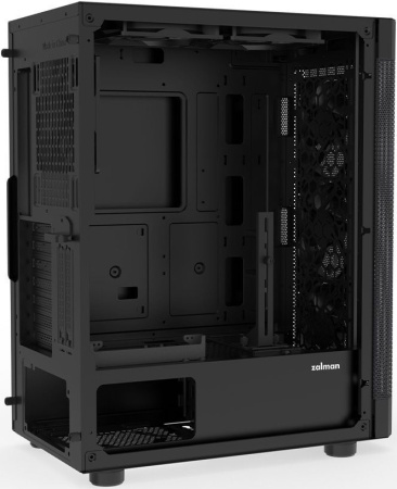 Корпус Zalman i4 черный без БП ATX 8x120mm 6x140mm 1xUSB2.0 2xUSB3.0 audio bott PSU
