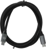 Кабель Digma D-Type-C-USB3.2-1.5m D-TYPE-C-USB3.2-100W-4K-1.5M 1.5м черный