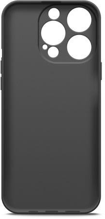 Чехол (клип-кейс) BoraSCO для Apple iPhone 15 Pro Max черный (72415)