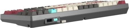 Клавиатура A4Tech Bloody WS87 механическая серый/красный USB беспроводная BT/Radio Multimedia for gamer LED (WS87)