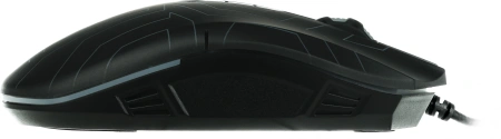 Мышь A4Tech X77 черный оптическая (2400dpi) USB (8but)